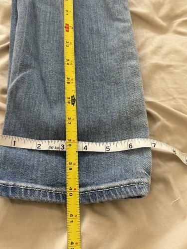 Levis 512 Slim Taper Stretch Eco Performance Denim Blue Jeans Sin City Men 30x32 - Picture 12 of 13