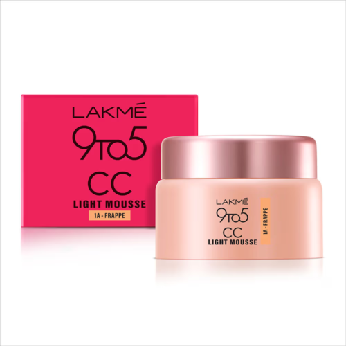 Lakme 9 to 5 Cc Light Mousse with Vitamin E & Hint of Foundation - (25 g) - Picture 1 of 4