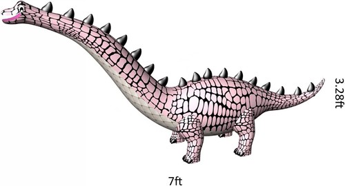 Giant Inflatable Dinosaur Tyrannosaurus Rex Outdoor Halloween Party Decoration - Picture 46 of 64