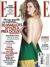 GISELE BUNDCHEN ELLE MAGAZINE FRANCE 6/13/2014 💲