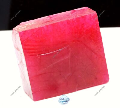 915.35 Ct Natural RED Ruby HUGE ROUGH Earth Mined CERTIFIED Loose Gemstone