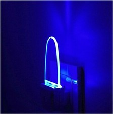 4 Pack Night Light Lamp with Dusk to Dawn Sensor, Plug in, Blue Led Night