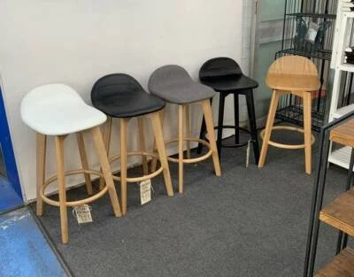 New Kitchen Counter Stool Danish Design Solid Timbe Vinyl Padded Seat Stools Bar Stools Gumtree Australia Yarra Area Richmond 1257035120