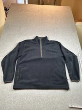 Cutter & Buck Fleece Men's L Blue/Gray Embroidered Logo AECO