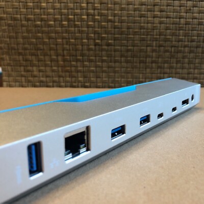 Accell Thunderbolt 3 USB-C USB 3 Displayport Ethernet Docking Station K160B-001K