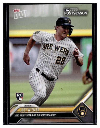 2023 Topps Now PS-23 Joey Wiemer