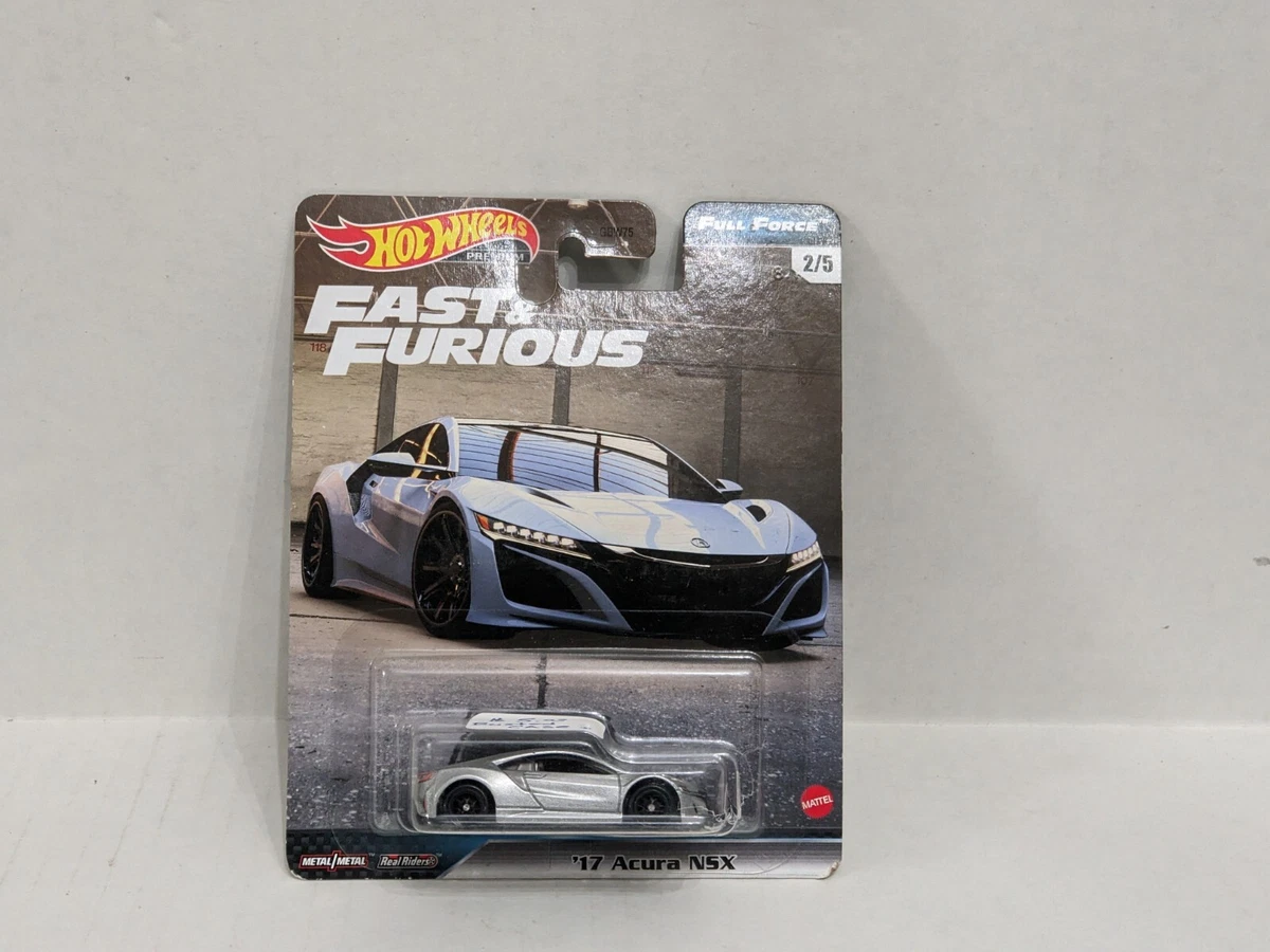 Hot Wheels Acura NSX Advan Project Cars 2 Open Track Boulevard Fast & Furious 5x