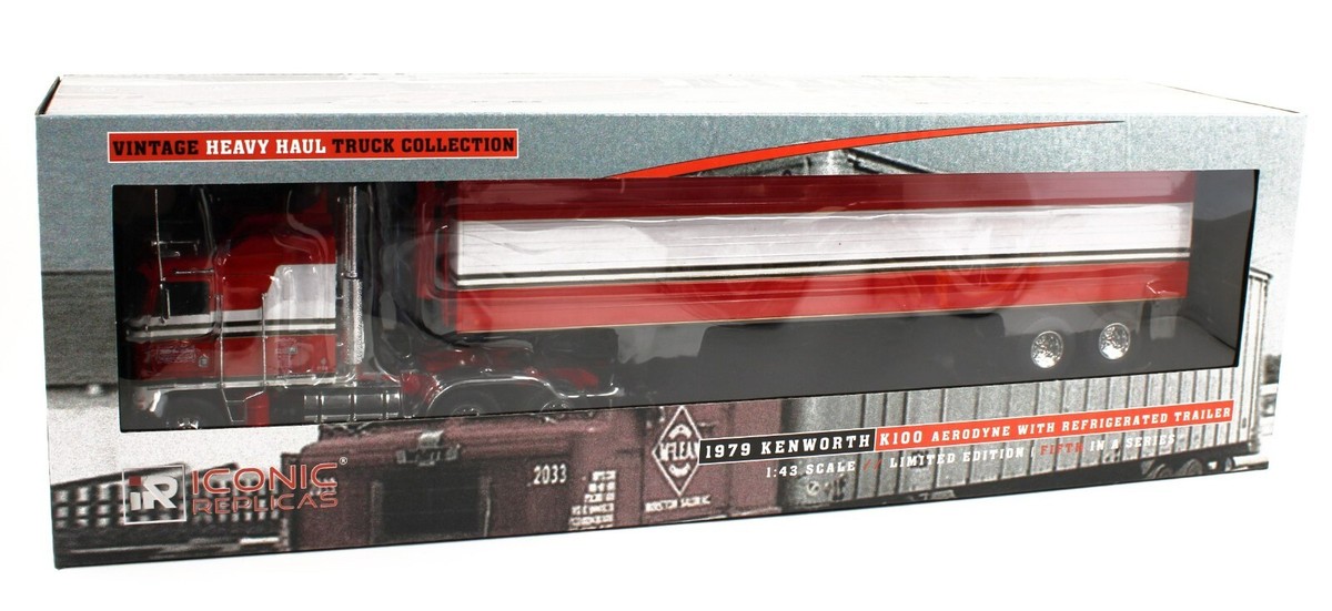 1:43 Iconic Replicas *BJ & THE BEAR* Kenworth K100 COE