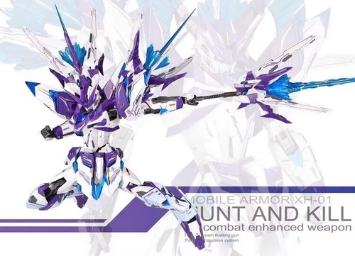 Armadura móvil Super Nova HUNTER FALCON decoloración SNAA MG XH-01 cazar y matar - Imagen 5 de 8