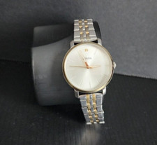 Fossil Lux Luther Three-Hand Two-Tone Stainless Steel Watch for her 34mm