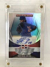 2015 ELITE EXTRA EDITION BASEBALL  Marcos Molina RC  AUTO  #14/49
