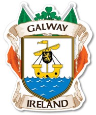 County Galway Ireland Irish Decal Sticker