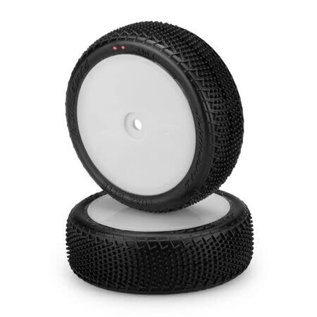 Pneus Jconcepts Fuzz Bite Rose Composite - Pour Camion Stade 1:10 - Modèle 31911091