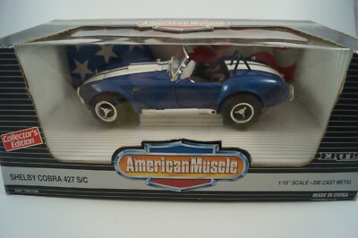 Ertl Modellauto 1:18 Shelby Cobra 427 S/C *in OVP*