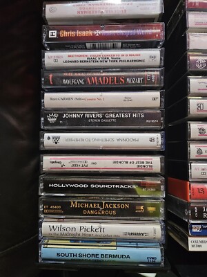 Retro Cassette Tape Lot