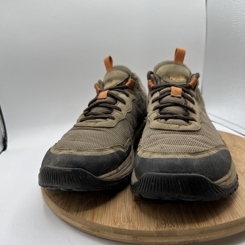 Scarpe da trekking impermeabili Teva Ridgeview da uomo marroni taglia 11 oliva - Foto 2 di 9