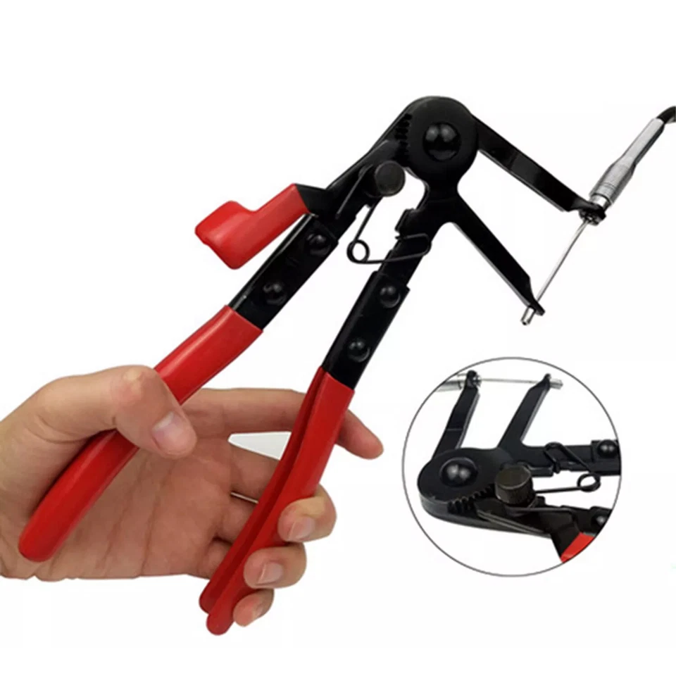 24" Cable Wire Hose Clamp Pliers Car Repairs Removal Tools Long Reach Flexible - Image 2 of 4