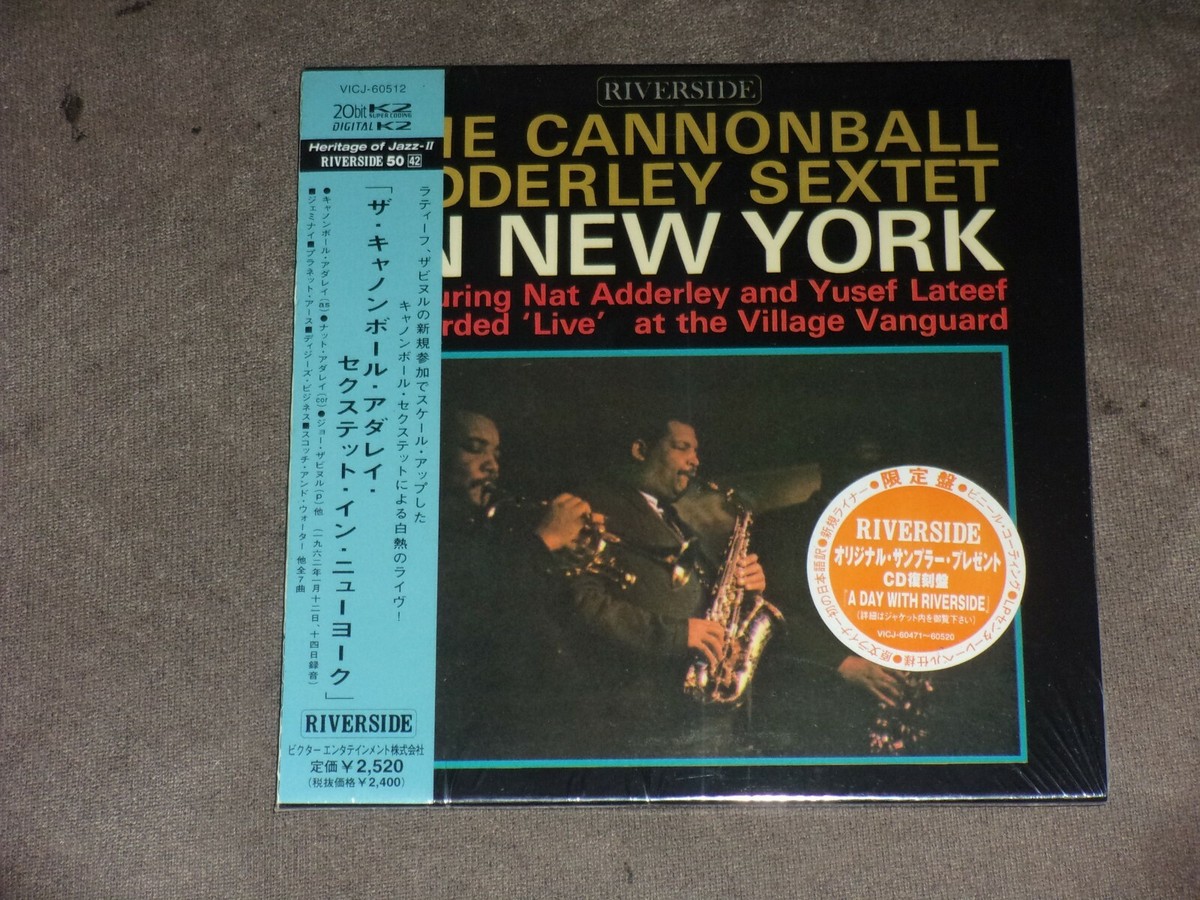 Cannonball Adderley Sextet In New York Japan Mini LP Joe