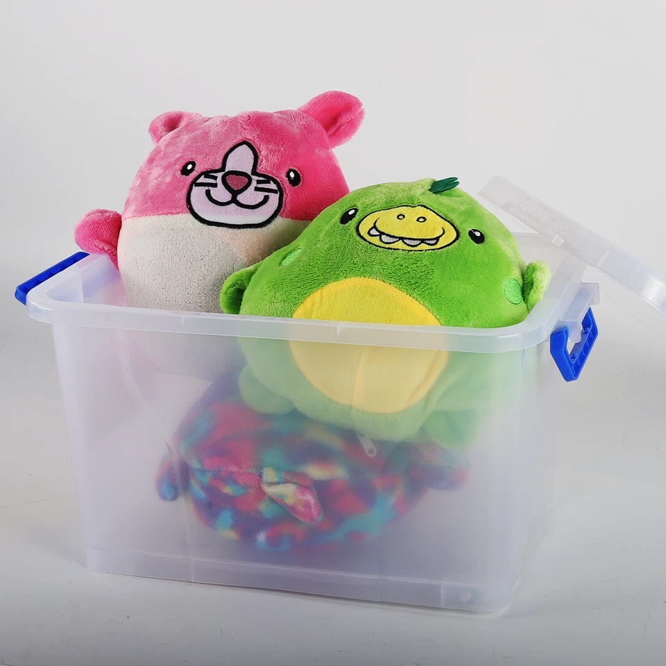 Aufbewahrungsbox mit Deckel 2-8er Set Kunststoffbox Plastikbox Box 6-45 Liter - Bild 4 von 4