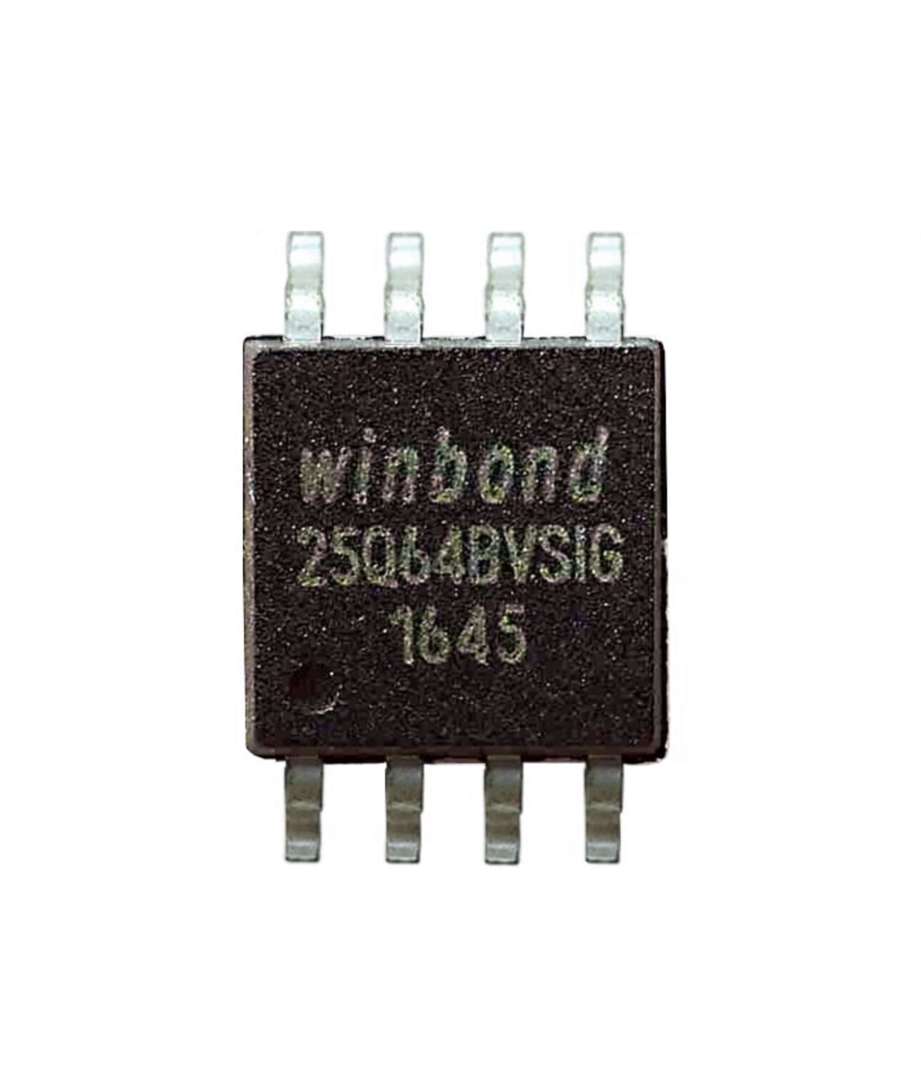 W25Q64BVSIG x2 Pieces| 64 Megabit Serial Flash Memory Chip (SOIC8) (200mi)