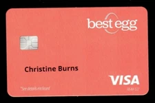 BEST EGG Collectible Promotional Advertisement Card