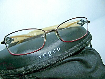 Vintage Vogue glasses VOGUE Vintage Sunglasses Round Black Tortoise Brown 90s  main image 4