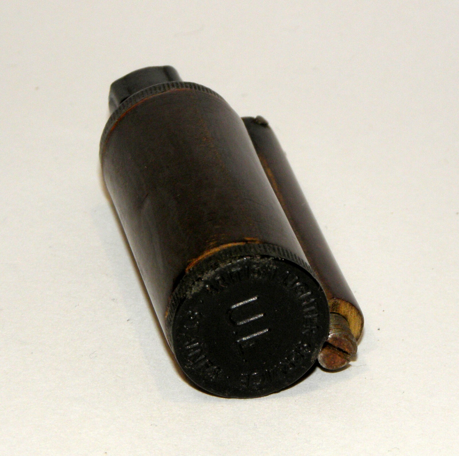 1940's WW2 British Staines art deco Bakelite utility UL pocket petrol