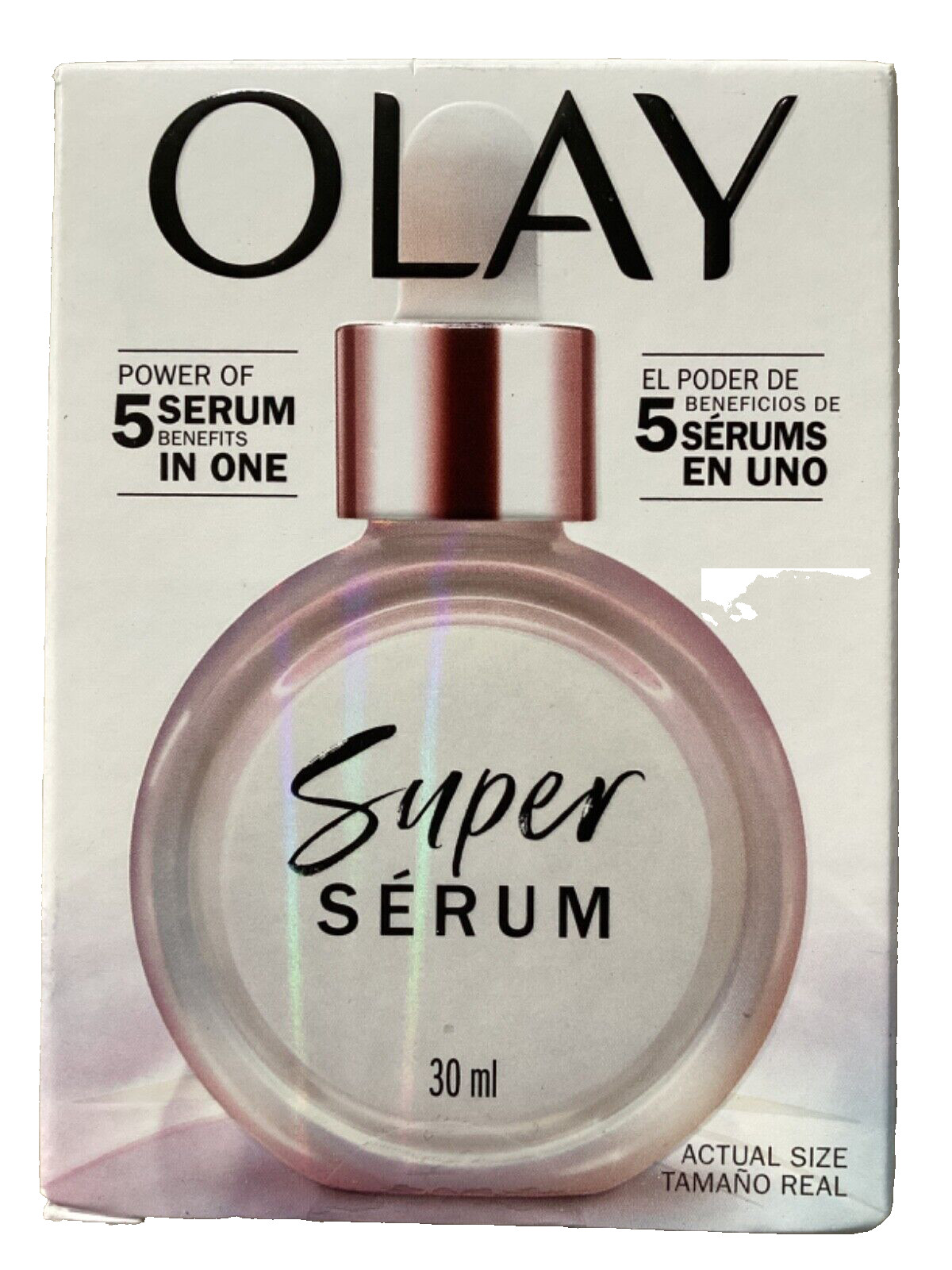 Olay Super Serum 5-in-1 Benefits, Hydrating Face Serum, 30ml - Image 6
