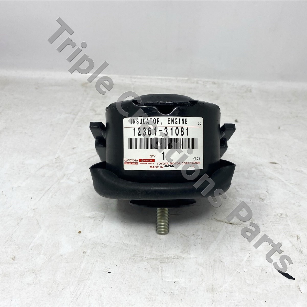 Toyota Genuine 12361-31081 Insulator Engine Mounting Front