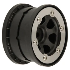 Pro-Line Racing #2704-03 Epic 2.2" Silver/Black Bead-Loc Front Wheels for Sla 