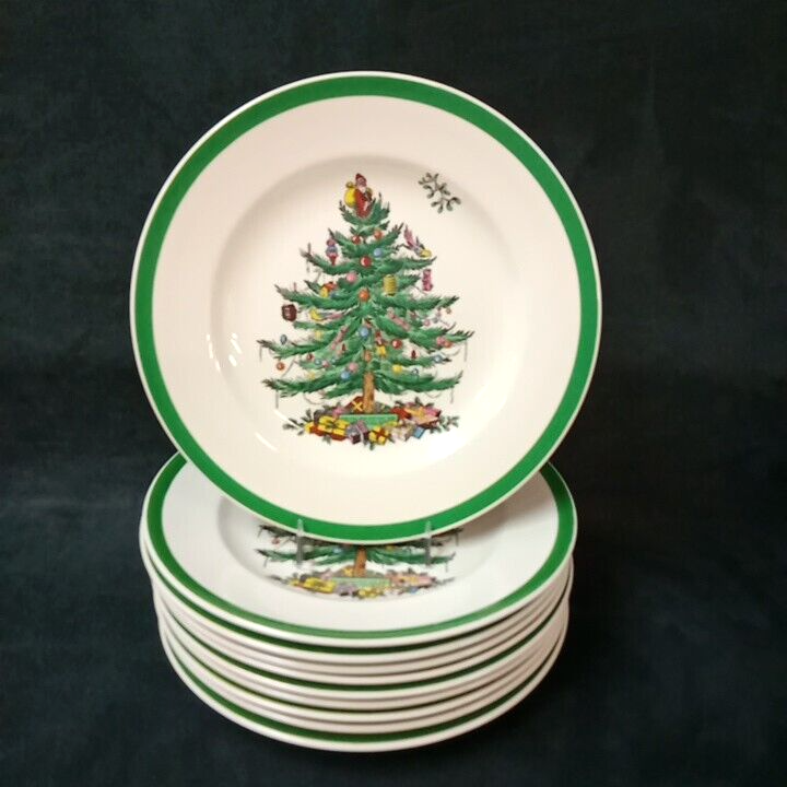Spode CHRISTMAS TREE Salad Plate 7 3/4 Inches S3324 England eBay
