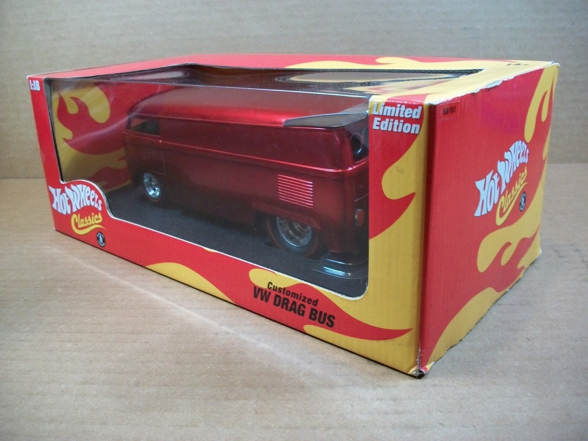 2005 Hot Wheels Classics~1:18 Scale~ Customized VW Drag Bus