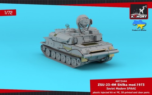ZSU-23-4M/M3/M2 "Shilka" Soviet AA SPG Armory Models AR72444 Scale model 1:72 - Picture 5 of 17