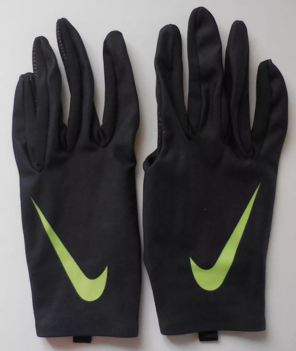 Nuez escena Amargura Nike Pro Warm Liner Gloves Men Black/Black/Volt Large | eBay