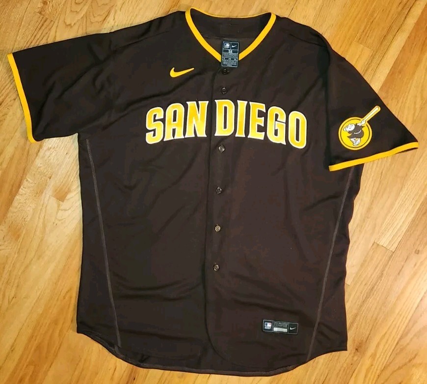WOW* NIKE San Diego PADRES AUTHENTIC Jersey Men 56 XXXL WOW* NIKE San Diego PADRES AUTHENTIC Jersey Men 56 XXXL