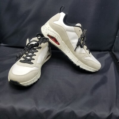 Skechers 232153-UNO DRAW 2 White/Black Size 9 | eBay