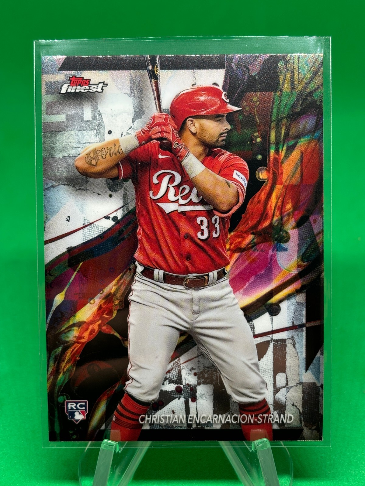 2024 Topps Finest RC Christian Encarnacion-Strand Cincinnati Reds #4