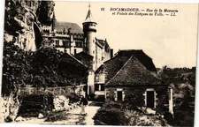 CPA ROCAMADOUR-Rue de la Mercerie et Palais des EVEQUEs de Tulle (261595)