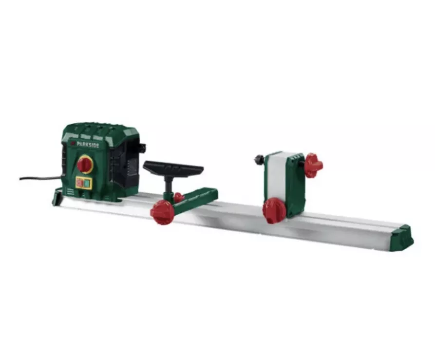 Parkside Electric Wood Turning Lathe 550W Variable Speed