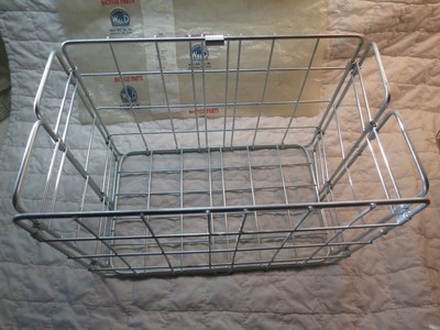 wald 582 folding rear bicycle basket