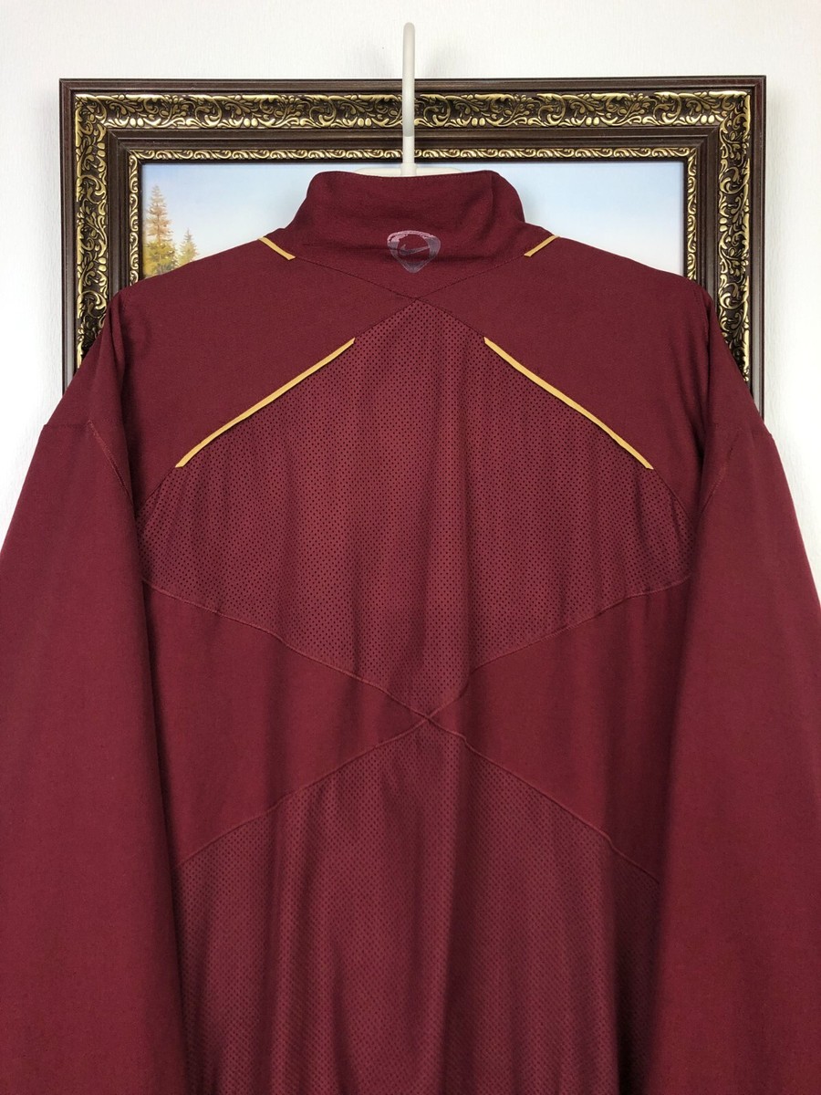 Arsenal Nike ジャケット バーガンディ Vintage Nike Arsenal Football Jacket Soccer Track Top
