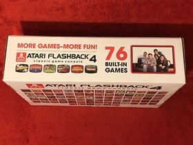 ATARI FLASHBACK 4 Classic Game Console Special Edition ~ 76 Built-in Games 