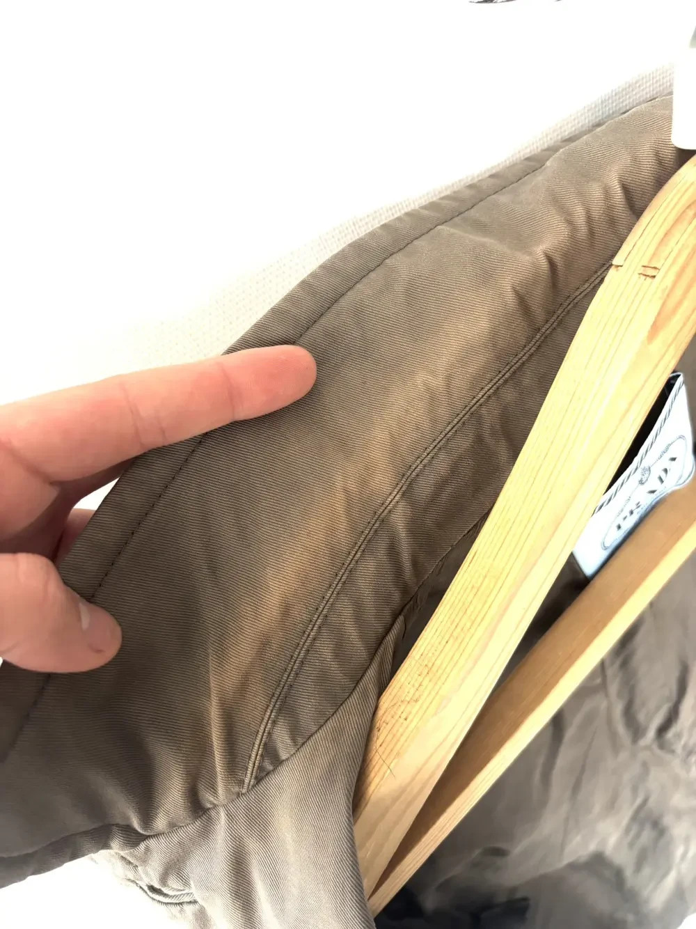 Prada Denim Trench Coat thumbnail 10