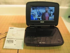 RCA DRC99371EB Portable DVD, CD and JPG Player w/ Charger Tested/Working