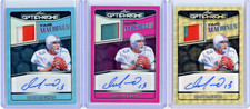 3x 1/1 Dan Marino 2025 Leaf Optichrome Time Machines SP Auto GAME-USED Patch Lot
