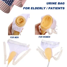 Protable Wearable Urine Bag Elderly Men Women Reusable Urine Collection Leg Bag