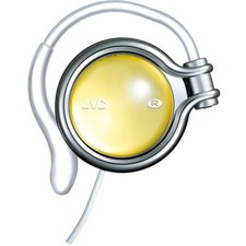 JVC HP-AL102-Y Citrine Yellow Open On-Ear Headphones Ear Hanging