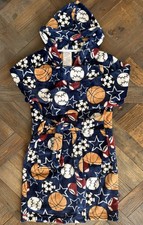 FunnyPaja Robe Fleece Long Sleeve Sports Boys Size 11-12 Years Baseball Football