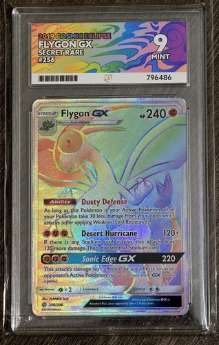 Flygon-GX graded ACE 9 for sale on eBay