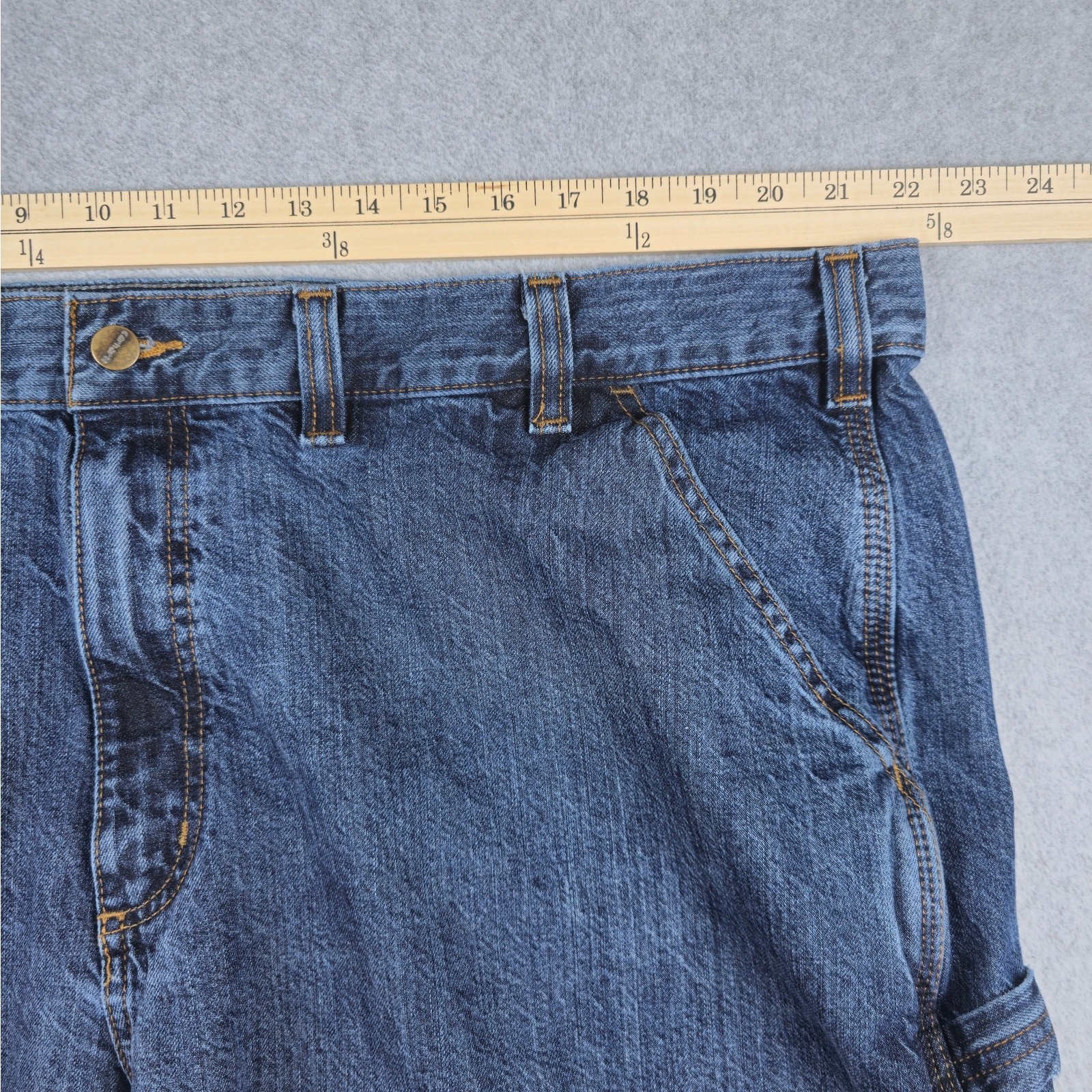 Carhartt Mens 44x32 Loose Fit Model No. BD4941-M Utility Jeans thumbnail 14